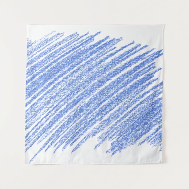 Tenture Égratignure au crayon coloré à l'éclosion (Devant)