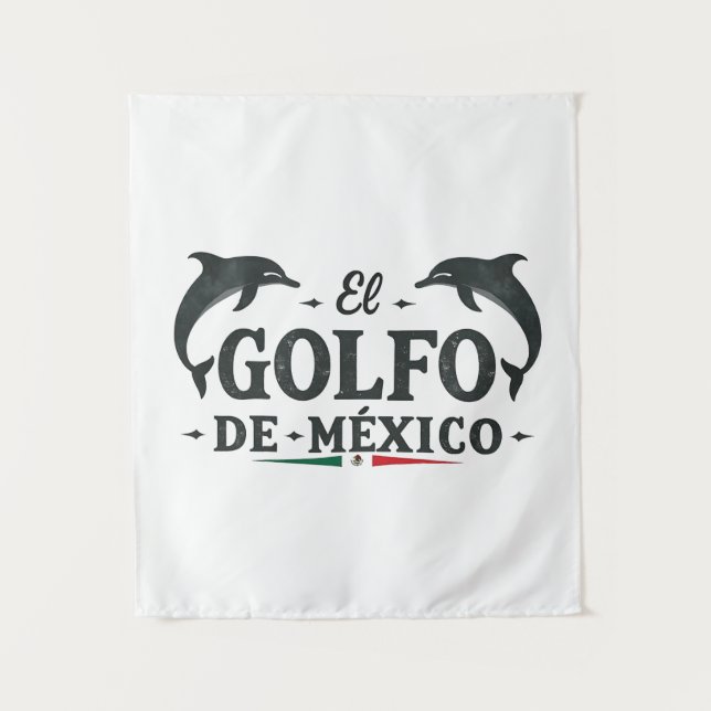 Tenture El Golfo De Mexico Golfe du Mexique (Devant)