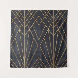 Tenture Elégance Art Déco : Glamour géométrique