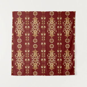 Tenture Elégance d'or : Motif classique d'Orient.