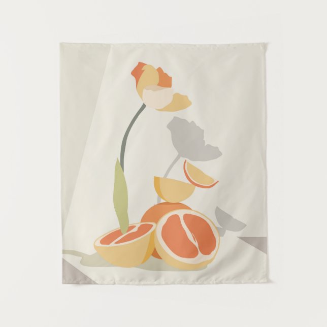 Tenture Élégance monochrome (Devant)