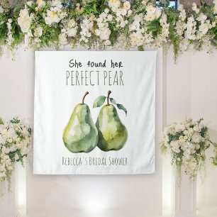 Tenture Elégant Brunch Fruit Fête des mariées de poire par