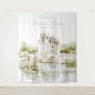 Tenture Elégant Château Romance Française Enterrement de V
