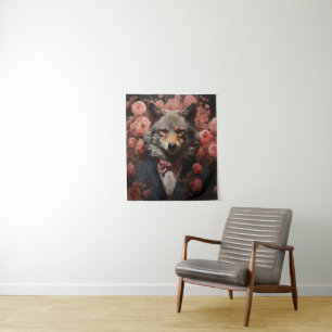 Tenture Élégant loup
