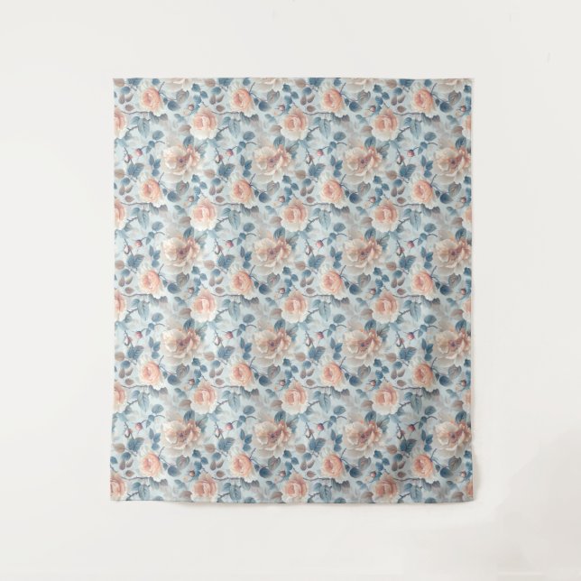 Tenture Elégant motif floral. (Devant)
