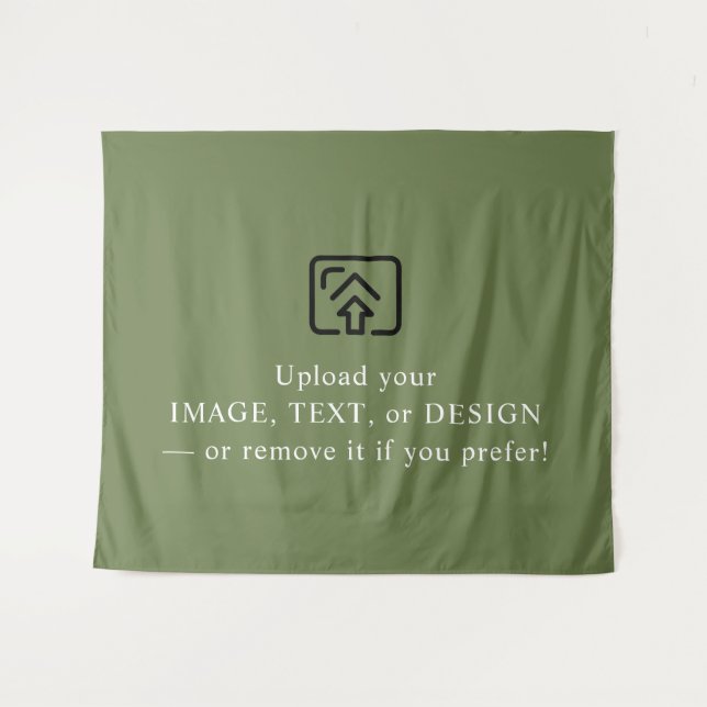 Tenture Elegant Olive Tapestry – Make It Yours Today (Devant (Horizontal))