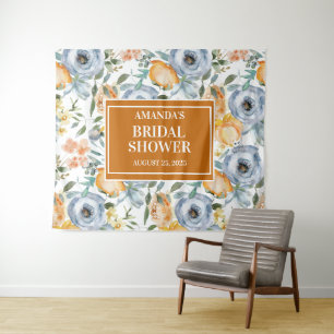 Tenture Elégante aquarelle Mariage Photo Booth fond