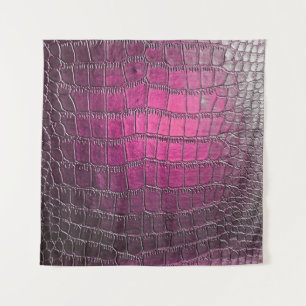 Tenture Élégante, brillante, texture en cuir gaufré en