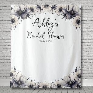 Tenture Elégante Fête des mariées florale Fond de la photo