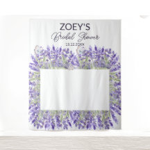 Elégante Fête des mariées Florale Photo Booth Arri