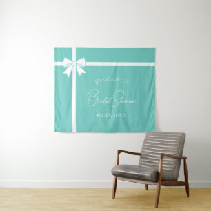 Tenture Élégante Mariée & Co. Fête des mariées Bienvenue