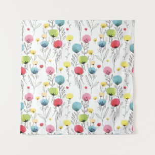 Tenture Eléments de design colorés, amusants, circulaires