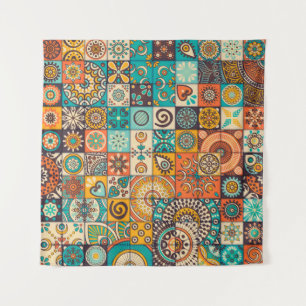 Tenture Éléments décoratifs : Motif Vintage à main