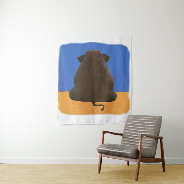 Tenture éléphant, éléphant dans la pièce, l'éléphant dans (En situation)