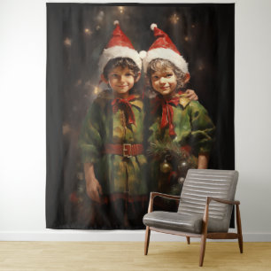 Tenture Elf Bestie Friends