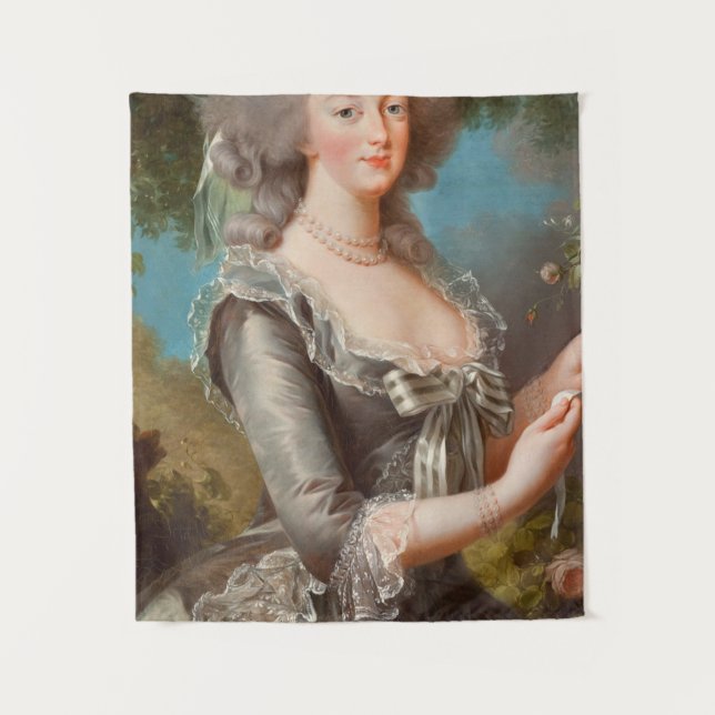 Tenture Elisabeth Louise Vigee - Lebrun - Marie Antoinette (Devant)