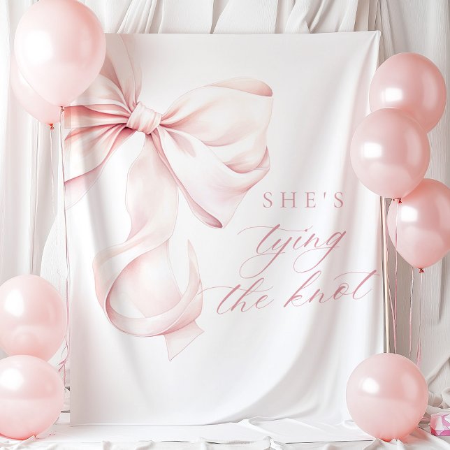 Tenture Elle est en train de lier la Fête des mariées de n (Créateur téléchargé)