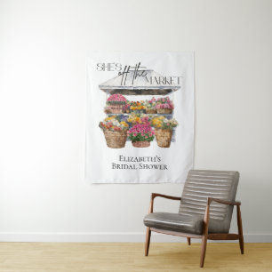 Tenture Elle n'est pas sur le marché Flower Shop Bridal Ba