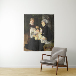 Tenture En Ammes Besøg - Bertha Wegmann Beaux-Arts