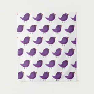 Tenture Enfants oiseau mignon