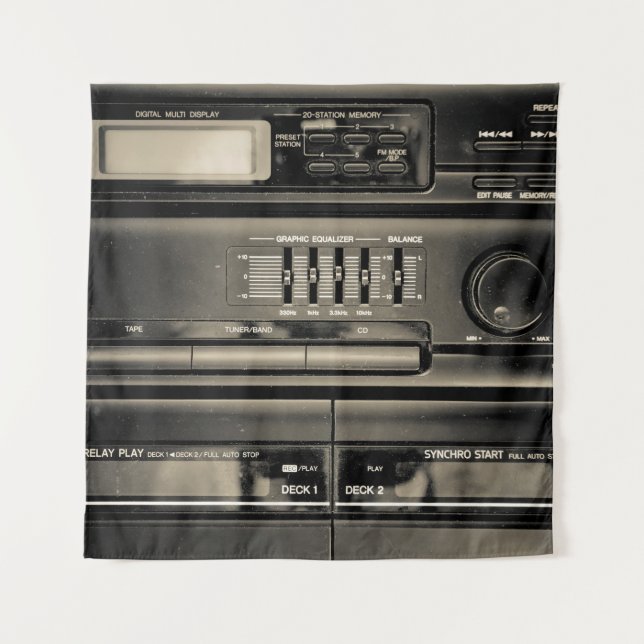 Tenture Enregistreur de bande (Devant)