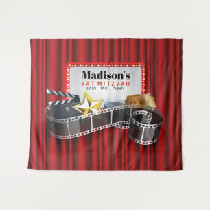 Tenture Enseigne de Broadway pour photomaton de Bar Mitzva