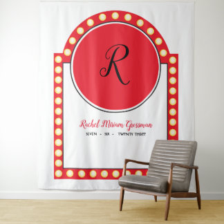 Tenture ENSEIGNE DE BROADWAY Toile de fond de Photomaton p