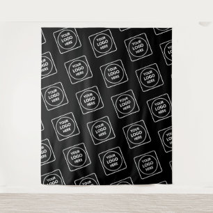 Tenture Enseigne murale personnalisée avec logo ou design