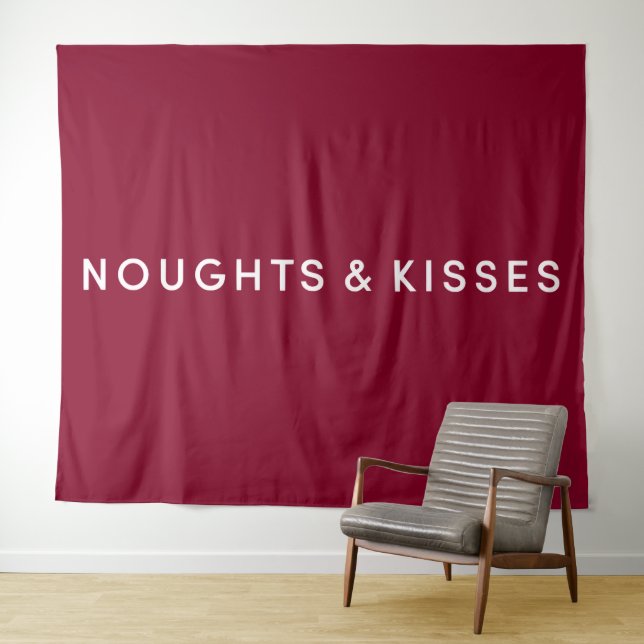Tenture Enseigne NK sur décoration murale (En situation (horizontale))