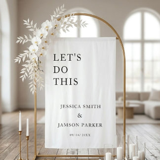 Tenture Ensemble magnifique pour un panneau de bienvenue d