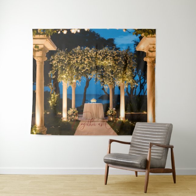 Tenture #EnsembleEnUneSeuleTapisserie (En situation (horizontale))