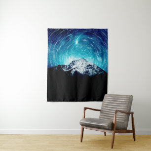 Tenture Entre la galaxie et la montagne