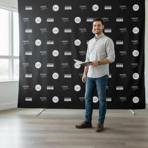 Tenture Entreprise de tapis de logos Sponsor logos Mur méd