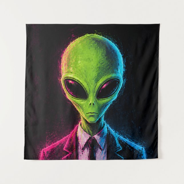 Tenture Entreprise Extraterrestre (Devant)