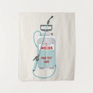 Tenture Entretien du jardin de pulvérisation de mauvaises 