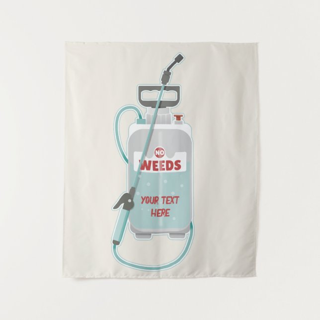 Tenture Entretien du jardin de pulvérisation de mauvaises  (Devant)