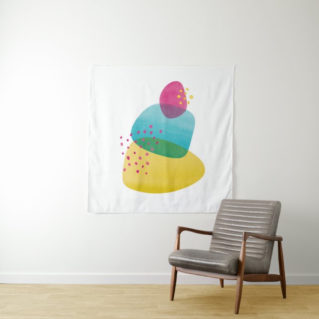 Tenture Équilibre I (En situation (horizontale))