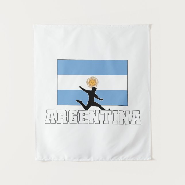 Tenture Équipe d'Argentine de football (Devant)