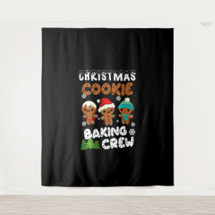 Tenture Équipe de boulangerie de Noël cadeau de noël