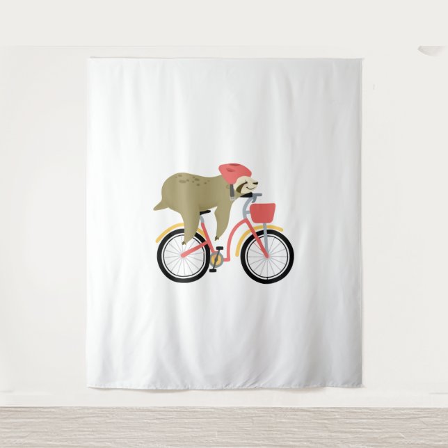 Tenture Équipe de Sloth Cycling (Devant)