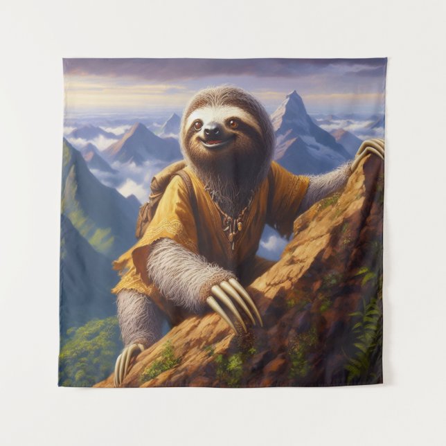Tenture Escalade de Sloth Mountain (Devant)