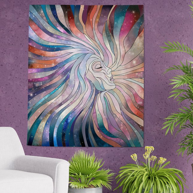 Tenture Essence Ethérée - Art Mosaïque (Créateur téléchargé)