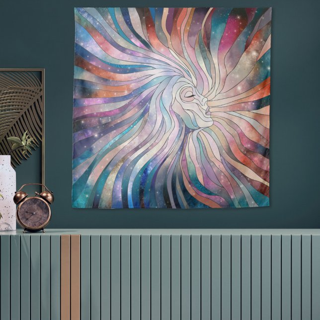 Tenture Essence Ethérée - Art Mosaïque (Créateur téléchargé)