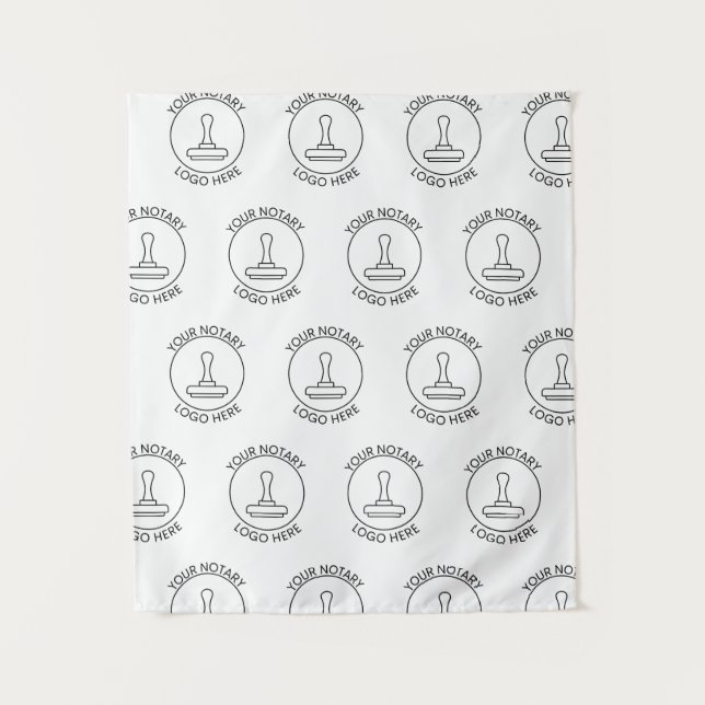 Tenture Étape Répéter l'événement du logo Ajouter le logo  (Devant)