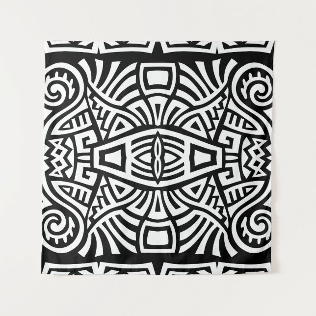 Tenture Ethnic Boho : Vintage tendance (Devant)