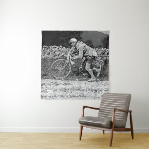Tenture Eugene Christophe Tour de France 1922 Aubisque
