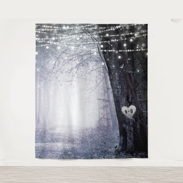 Tenture Evermore | Décor de fond pour photos de mariage en (Devant)