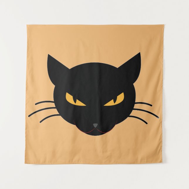 Tenture Evil Kitty (Devant)