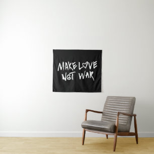 Tenture Faire de l'amour pas de la guerre
