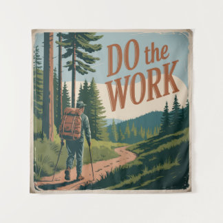 Tenture Faire le travail